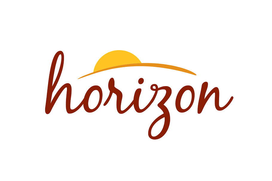 Horizon Logo Template in Logo Templates - product preview 8