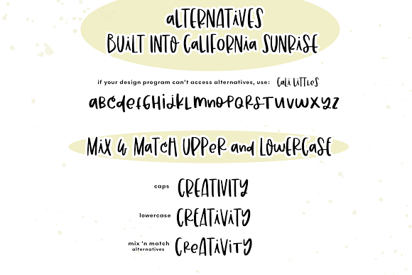 California Sunrise Font in Display Fonts - product preview 12
