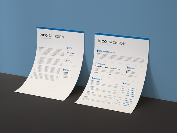 Resume CV in Resume Templates - product preview 2