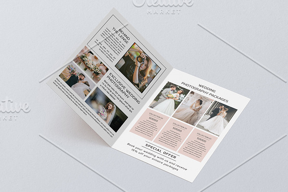 Wedding Photography Brochure V907 in Brochure Templates - product preview 2