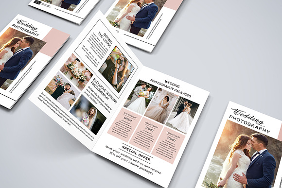 Wedding Photography Brochure V907 in Brochure Templates - product preview 4
