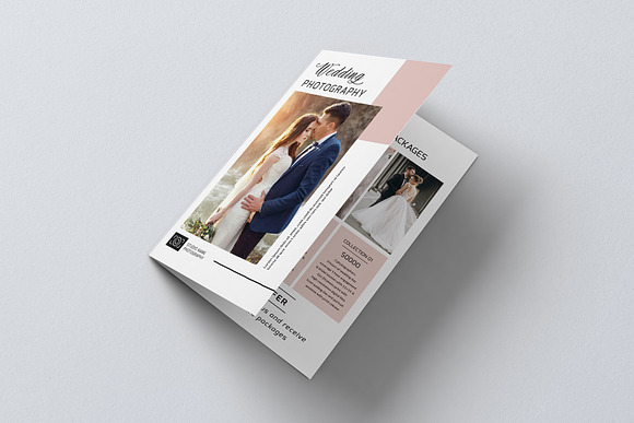 Wedding Photography Brochure V907 in Brochure Templates - product preview 5
