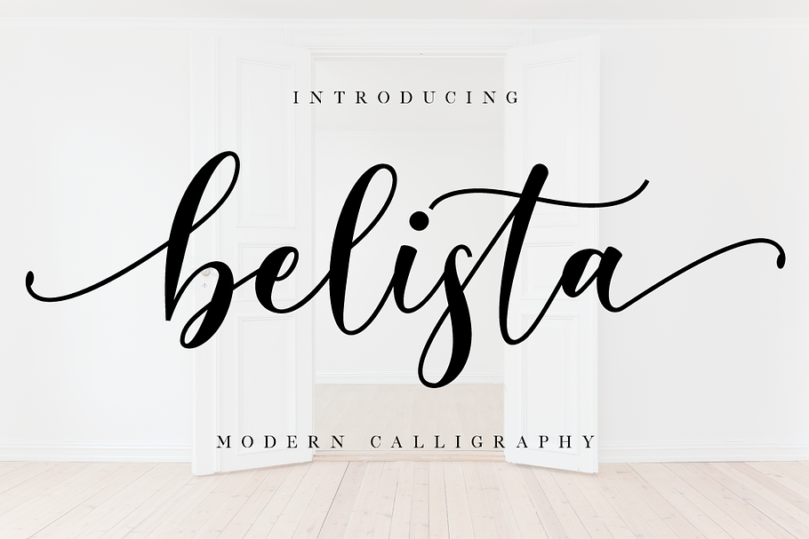 Belista Script in Script Fonts - product preview 8