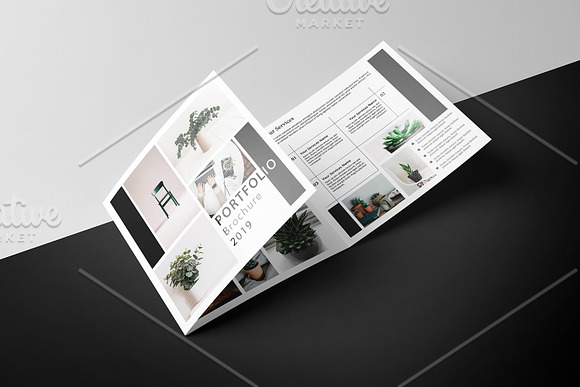 Multipurpose Square Trifold  V909 in Brochure Templates - product preview 2
