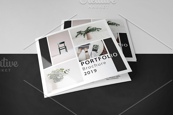 Multipurpose Square Trifold  V909 in Brochure Templates - product preview 3