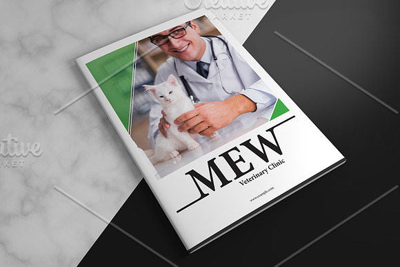Veterinary Clinic Brochure V01 in Brochure Templates - product preview 8