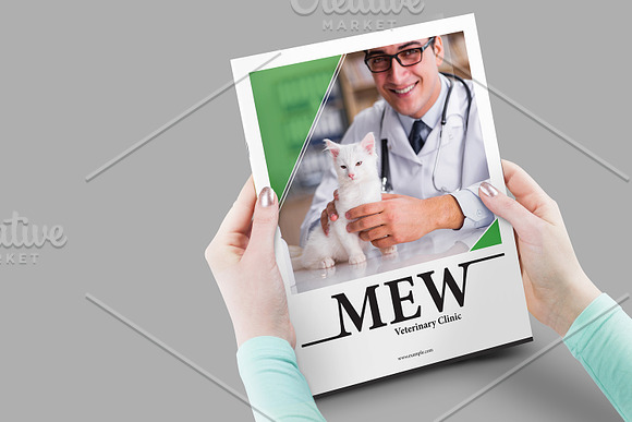 Veterinary Clinic Brochure V01 in Brochure Templates - product preview 9
