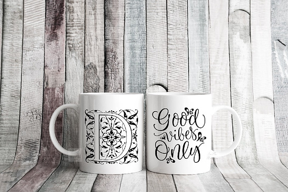 two coffee mug mockups rustic psd in Product Mockups - product preview 4