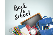 Back To School Background Vector