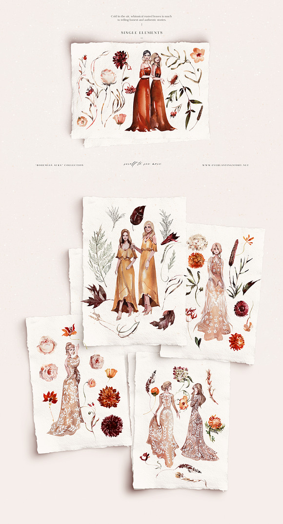 Bohemian Aura in Illustrations - product preview 7
