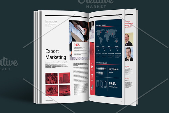 Annual Report Templates in Brochure Templates - product preview 5