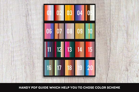 20 Color Schemes for Adobe Photoshop in Add-Ons - product preview 3