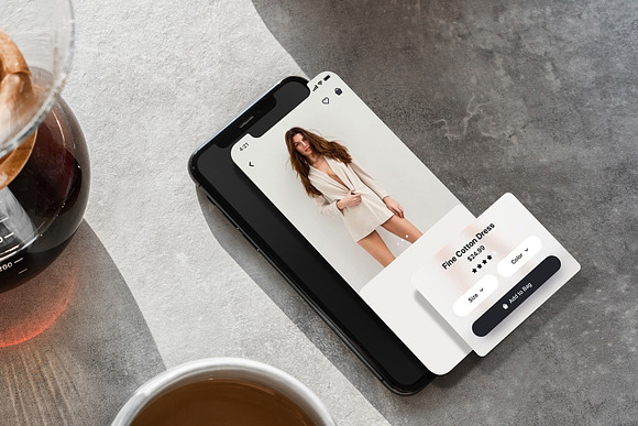 iPhone X Screens Mock-Up in Mobile & Web Mockups - product preview 4