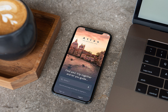 iPhone X Screens Mock-Up in Mobile & Web Mockups - product preview 12
