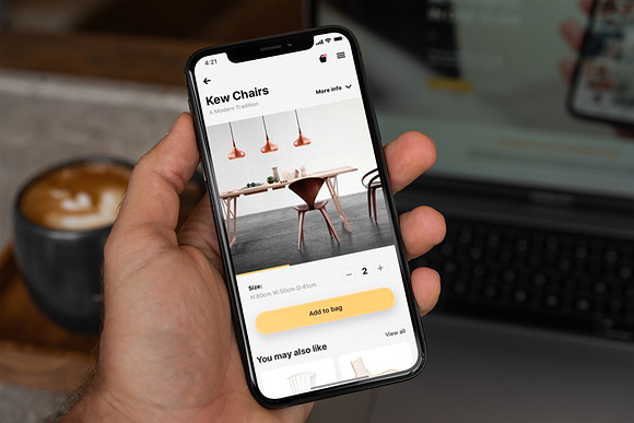 iPhone X Screens Mock-Up in Mobile & Web Mockups - product preview 18