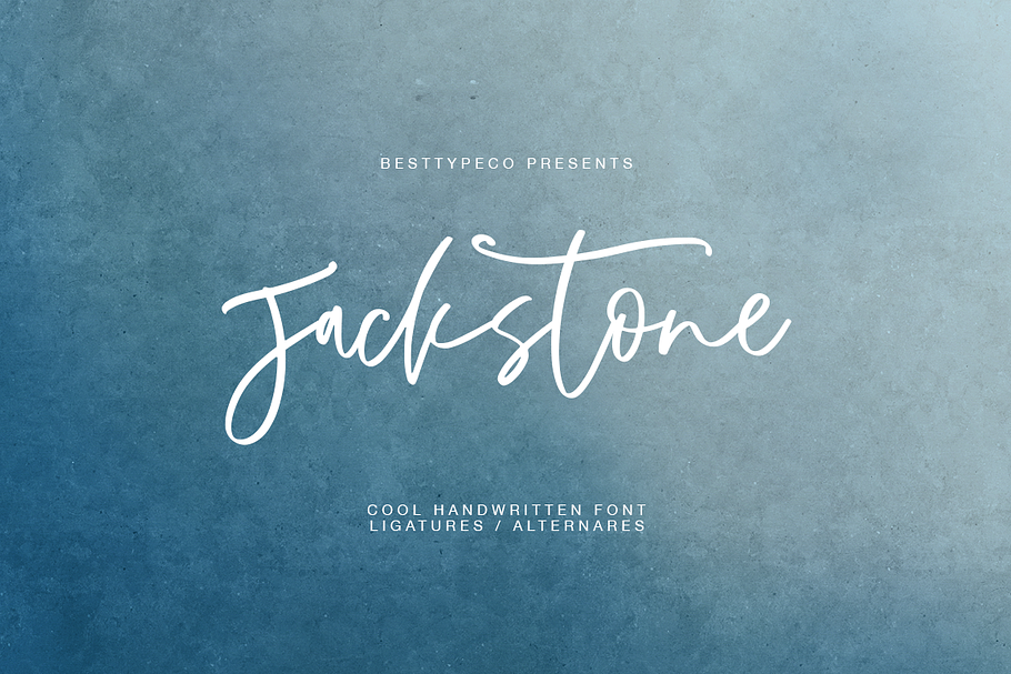 Jackstone in Script Fonts - product preview 8