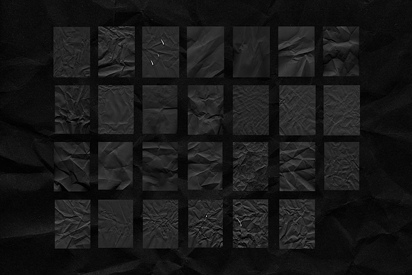 8K Destroyed Black Paper Textures in Textures - product preview 2