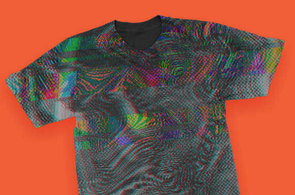 18 Glitchy Textures in Textures - product preview 5