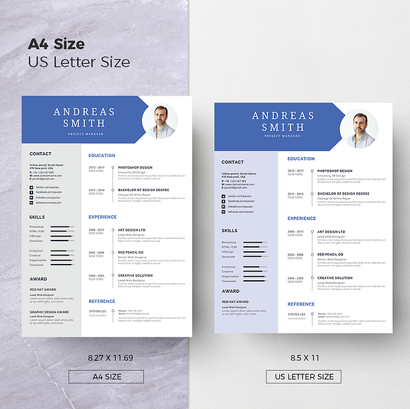 Vol.25 Resume & CV Template in Letter Templates - product preview 7