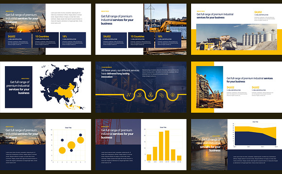 Industriza -  Industrial Powerpoint in PowerPoint Templates - product preview 3