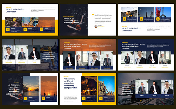 Industriza -  Industrial Powerpoint in PowerPoint Templates - product preview 4