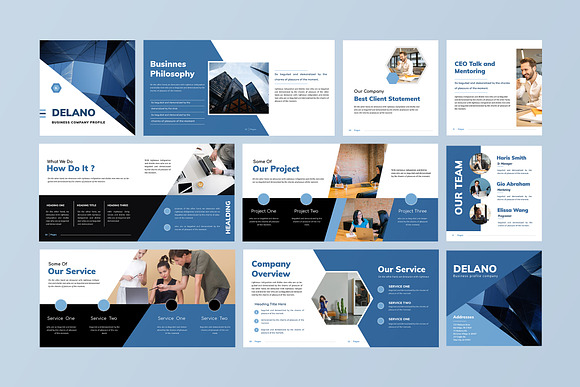 Square Business Proposal in Brochure Templates - product preview 1