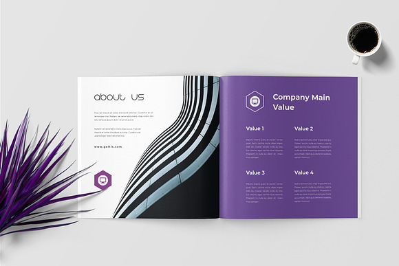 Square Business Proposal in Brochure Templates - product preview 2