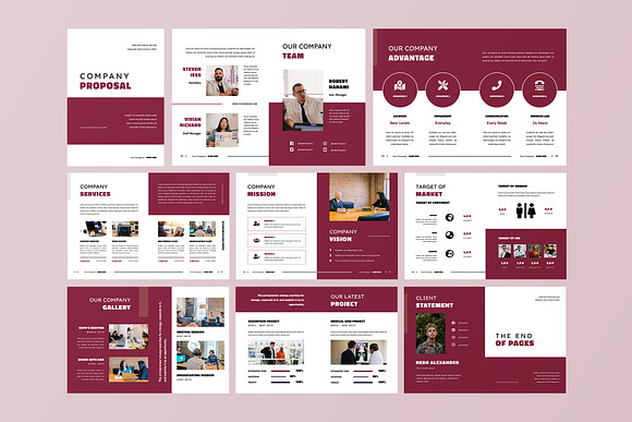 Client Proposal Template in Brochure Templates - product preview 3