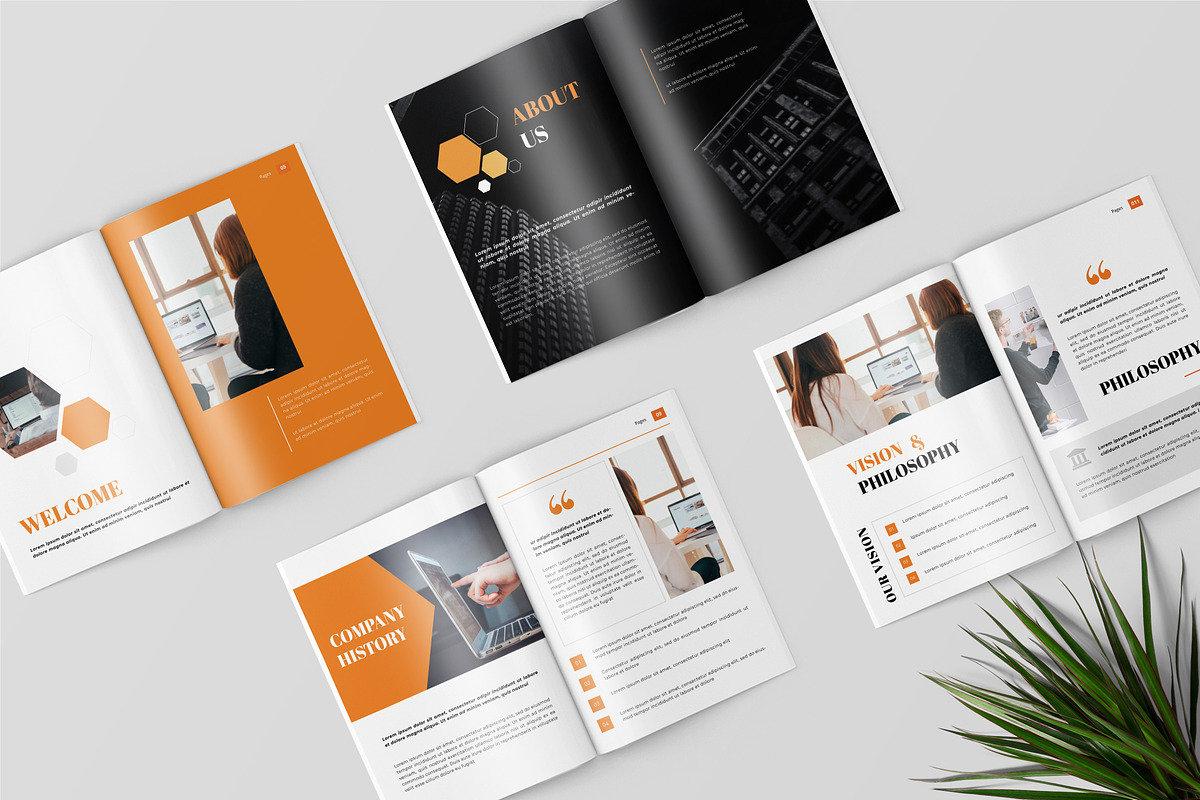Company Project Proposal in Brochure Templates - product preview 8