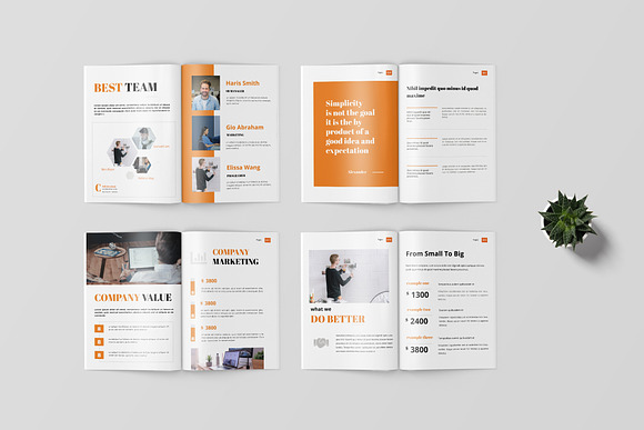Company Project Proposal in Brochure Templates - product preview 2