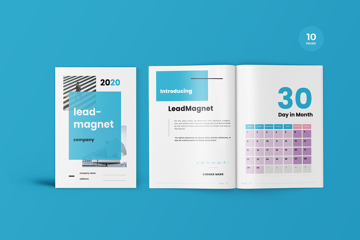 Leadmagnet Marketing Template in Brochure Templates - product preview 8
