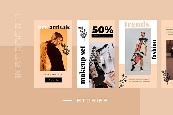 Five - Instagram Stories Template in Instagram Templates - product preview 1