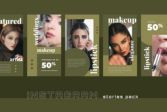 Four - Instagram Stories Template in Instagram Templates - product preview 3
