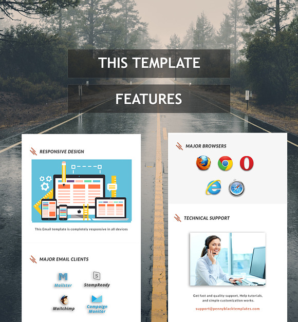 iPhoto - Responsive Email Template in Mailchimp Templates - product preview 2