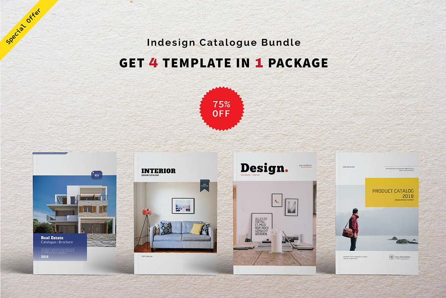 Indesign Catalogue Bundle in Brochure Templates - product preview 8