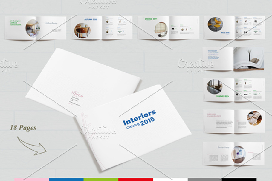 Minimal Product Catalog / Brochure in Brochure Templates - product preview 8