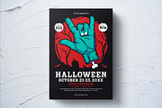 Halloween Party Flyer Template #06