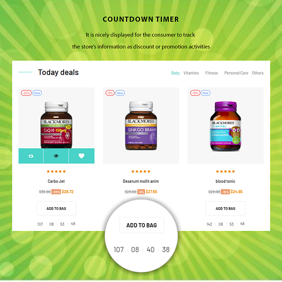 Ap Healthy in Website Templates - product preview 5