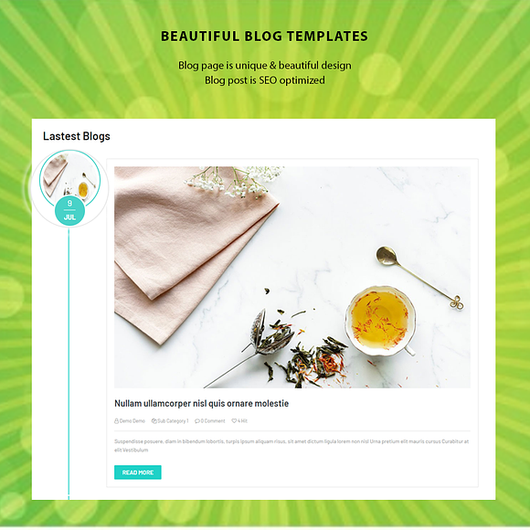 Ap Healthy in Website Templates - product preview 7