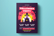 Halloween Party Flyer Template #017
