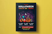 Halloween Party Flyer Template #018