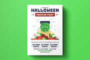 Halloween Party Flyer Template #019