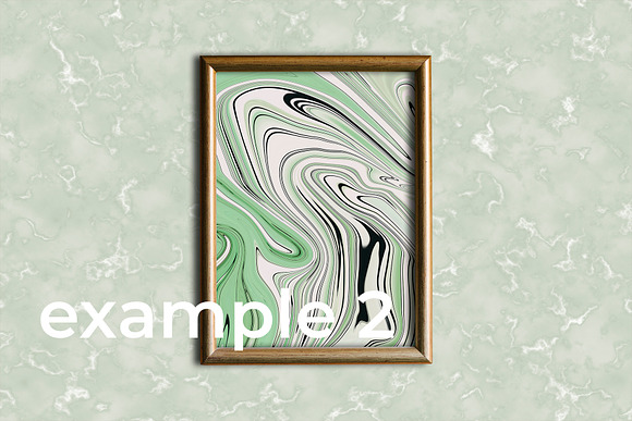 5:7 Frame Mockup Custom wall in Mockup Templates - product preview 1