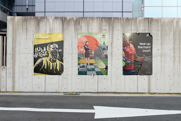 Poster Urban Street Mockup - PSD in Branding Mockups - product preview 1