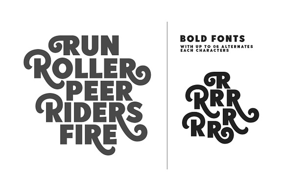 Point Panther (8 BOLD FONTS) in Sans-Serif Fonts - product preview 3