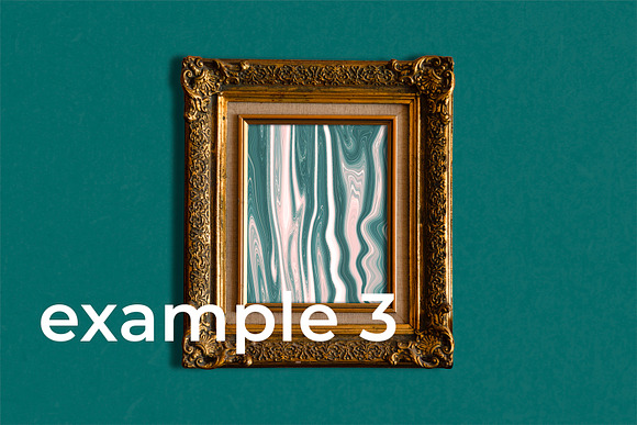 4:5 Vintage Frame Mockup Custom Wall in Mockup Templates - product preview 2