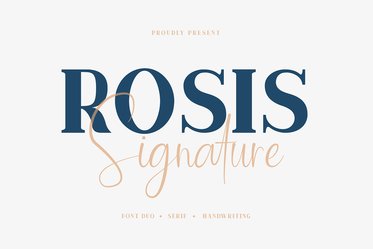 Rosis And Ballroom Font Duo in Serif Fonts - product preview 8