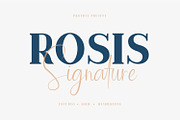 Rosis And Ballroom Font Duo