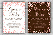 Confetti Bridal Shower Invite Pack