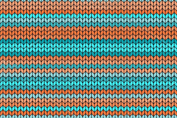 8 Winter Holiday Knitted Patterns in Graphics - product preview 4